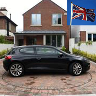 Car Turntable Parking Platform 360 degree 5m diameter car turn table display racks diy car turntable auto car rotating platform
