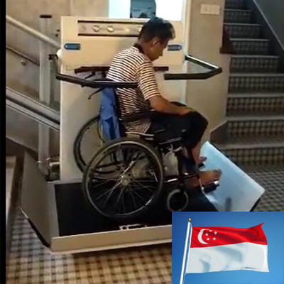 Inclined wheelchair lift stair elevator electric incline platform stair wheelchair lift inclined platform lift