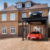 underground 2 car scissor lift for home garage car lift for home car parking lift