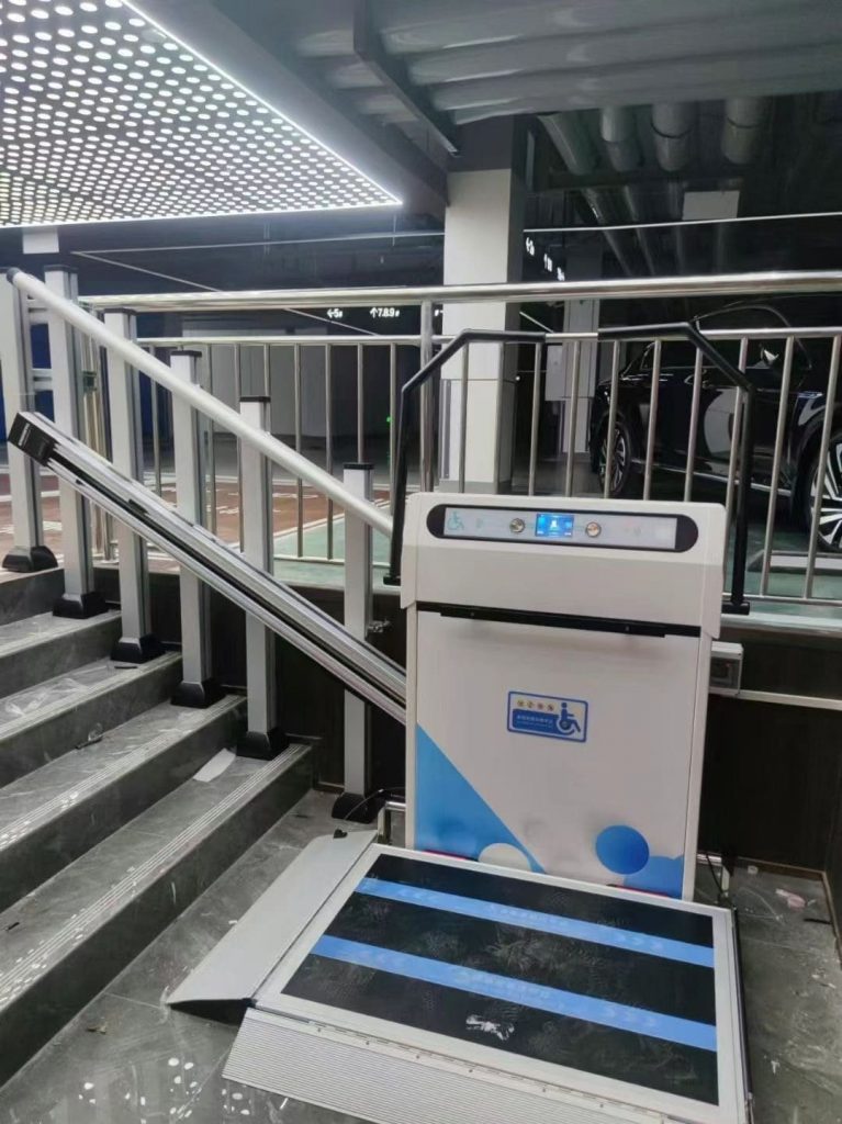 Inclined Wheelchair Lift Handicap incline Platform Lifts (14)